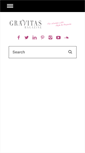 Mobile Screenshot of gravitasmag.com